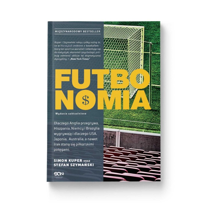Okładka książki sportowej Futbonomia. Wydanie II na labotiga.pl