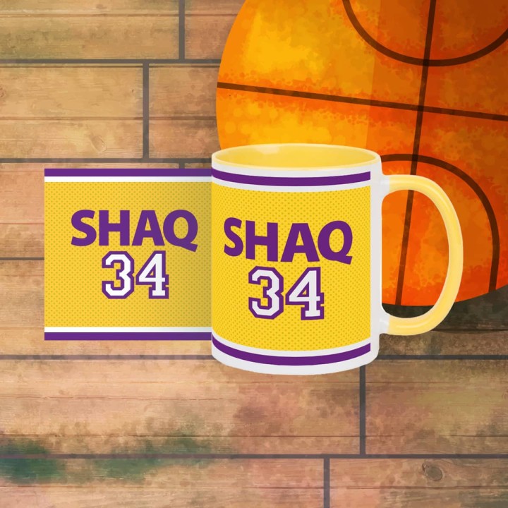 SQN Originals: Kubek koszykarski (360 ml) Shaq