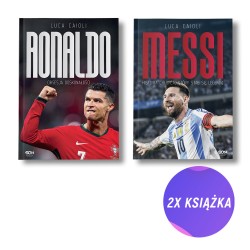 Ronaldo. Obsesja doskonałości + Messi. Historia chłopca, który stał się legendą (2x książka)