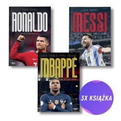 Ronaldo. Obsesja doskonałości + Messi + Kylian Mbappe (3x książka)