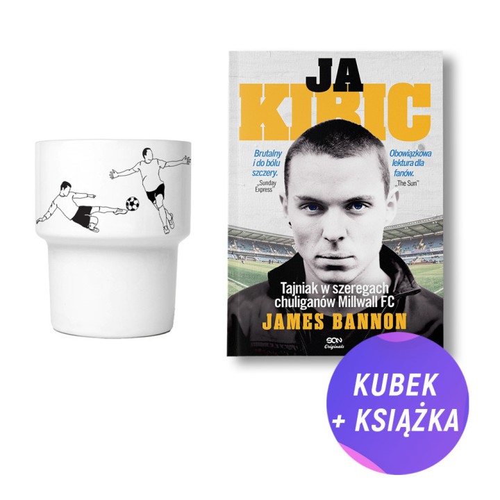 Ja, kibic (książka + retro kubek) SQN Originals