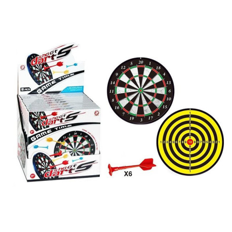 Tarcza z rzutkami na magnes