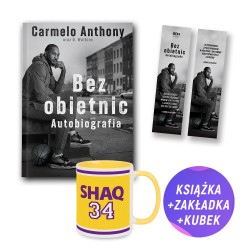 Carmelo Anthony (książka + kubek koszykarski Shaq 330ml + zakładka gratis)