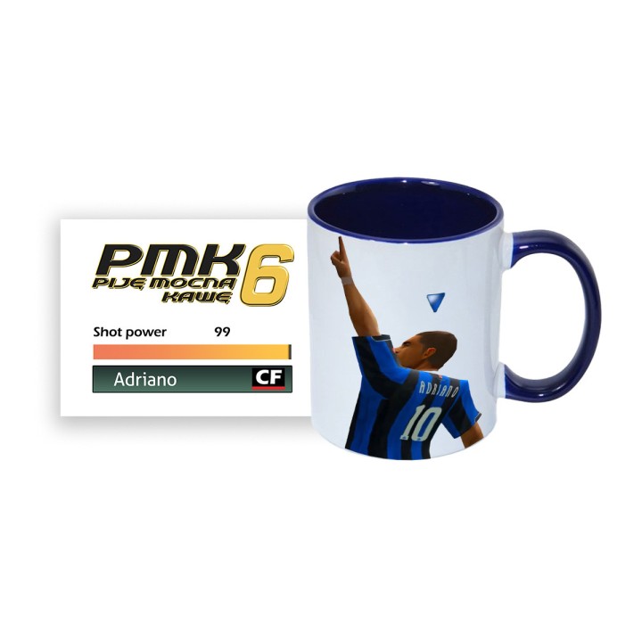 SQN Orginals: Kubek (330 ml) PJM6 Piję mocną kawę z Adriano