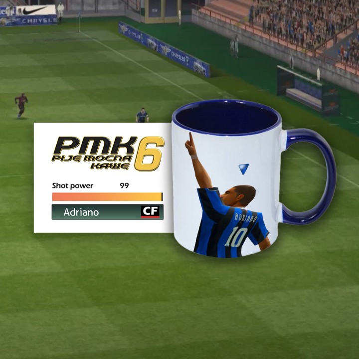 SQN Orginals: Kubek (330 ml) PJM6 Piję mocną kawę z Adriano