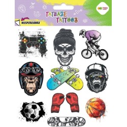 Tatuaże zmywalne Be Cool HAPPY COLOR