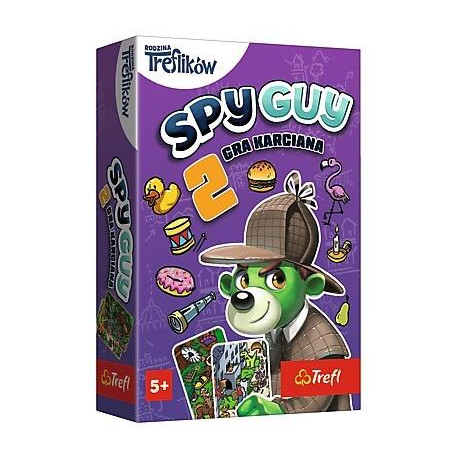 Spy Guy Gra karciana 2 TREFL