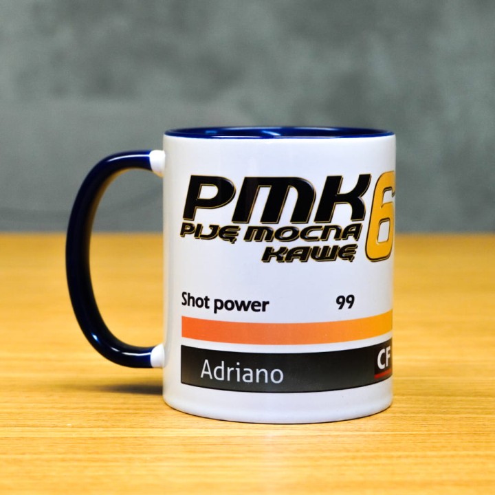 SQN Orginals: Kubek (330 ml) PJM6 Piję mocną kawę z Adriano