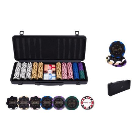 Zestaw do pokera 500 Exclusive bez nominałów