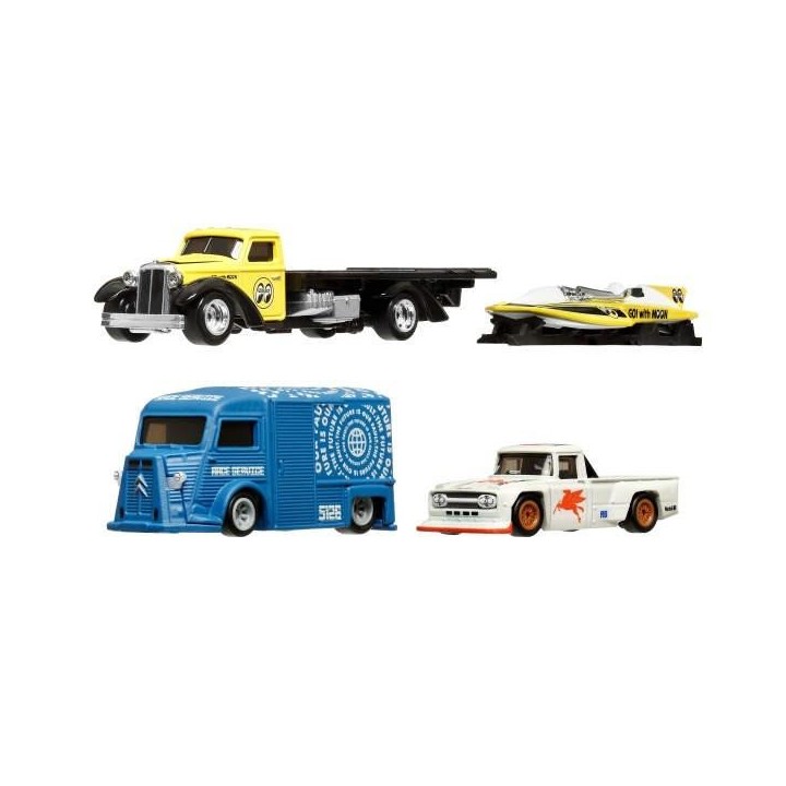 Hot Wheels Premium Zestaw Real Riders HRT51