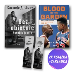 Carmelo Anthony + Blood in the Garden (2x książka + zakładka gratis)