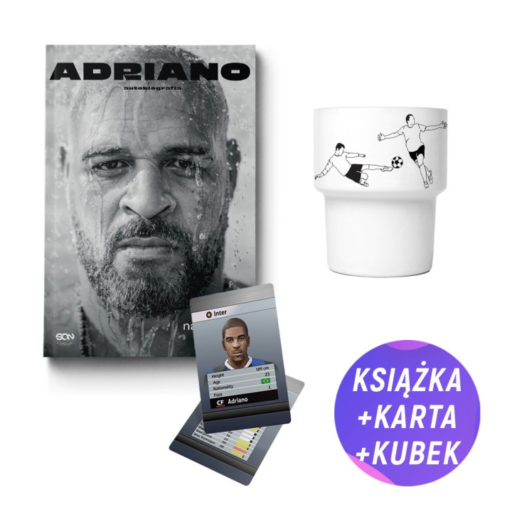 Adriano. Mój największy strach. Autobiografia (książka + kubek retro + karta gratis)