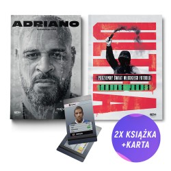 (Wysyłka ok. 11.04.) Adriano. Mój największy strach. Autobiografia + Ultra (2x książka + karta gratis)