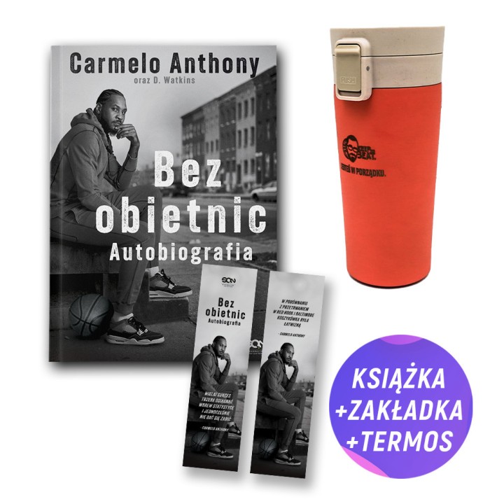 Carmelo Anthony (książka + kubek termiczny z grawerem + zakładka gratis)