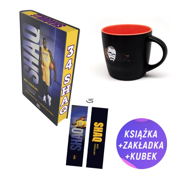 SQN Originals: Shaq. Bez cenzury. Wydanie III (książka + kubek ceramiczny 290ml KeepTheBeat + zakładka gratis)