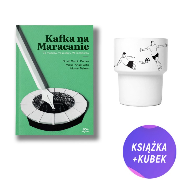 Kafka na Maracanie (książka + kubek retro)