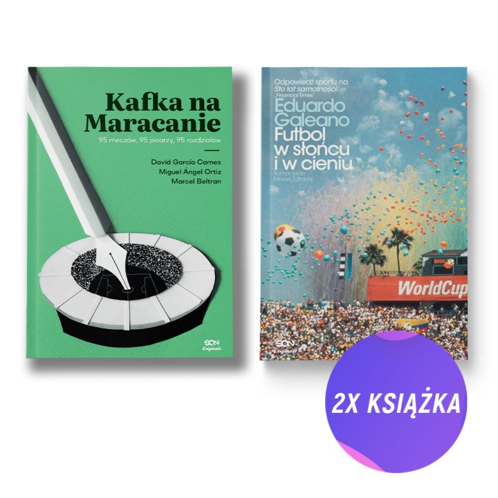Kafka na Maracanie + Futbol w słońcu i w cieniu (2x książka)