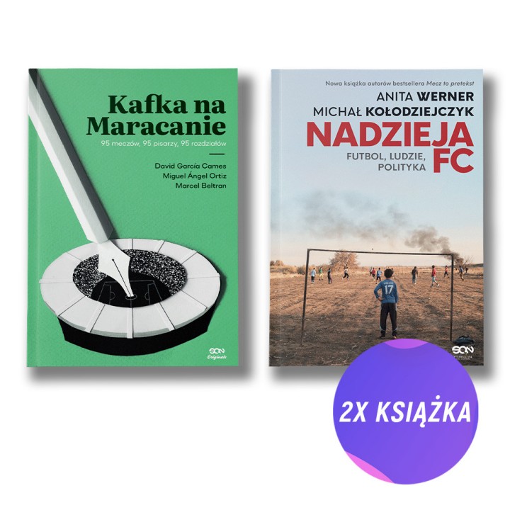 Kafka na Maracanie + Nadzieja FC (2x książka)