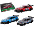 Samochód metalowy 1:32 napęd Super Sport No.4 mix