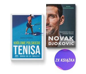 SQN Originals: Królowe polskiego tenisa + Novak Djoković (2x książka)
