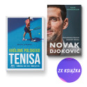 Królowe polskiego tenisa + Novak Djoković (2x książka)