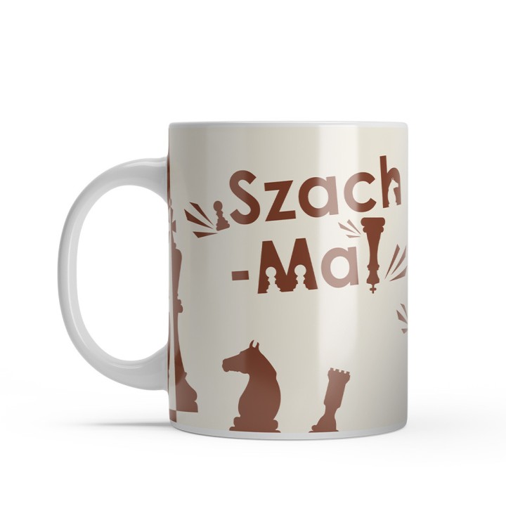 SQN Orginals: Kubek szachy (330 ml) Szach mat