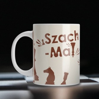 SQN Orginals: Kubek szachy (330 ml) Szach mat