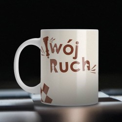 SQN Orginals: Kubek szachy (330 ml) Twój Ruch