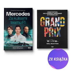 (Wysyłka ok. 19.05.) Mercedes. Za kulisami teamu F1 + Grand Prix (2x książka)