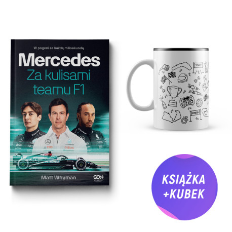 Mercedes. Za kulisami teamu F1 (książka + kubek F1 duży 400ml)