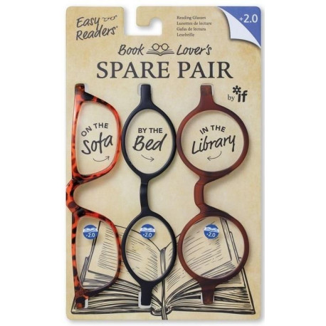 Spare Pair Okulary korekcyjne 3szt +2.0