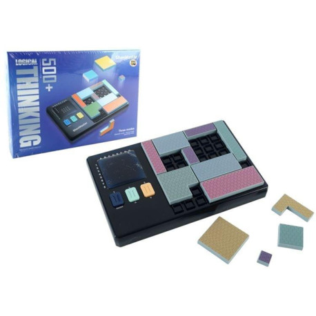 Gra interaktywna logiczne myślenie kształty