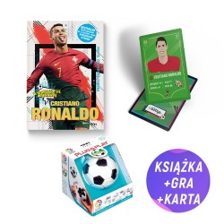 Pakiet: Cristiano Ronaldo. Chłopiec, który wiedział, czego chce (książka + gra logiczna Piłka + karta gratis)