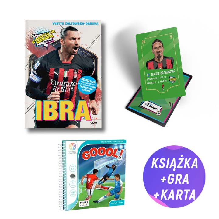 Ibra. Chłopak, który odnalazł własną drogę (książka + gra Gool + karta gratis)