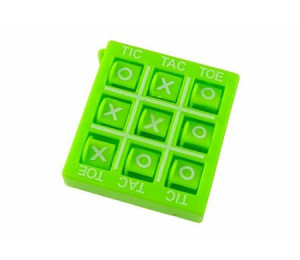 Gra kółko i krzyżyk 4,5 cm zielona