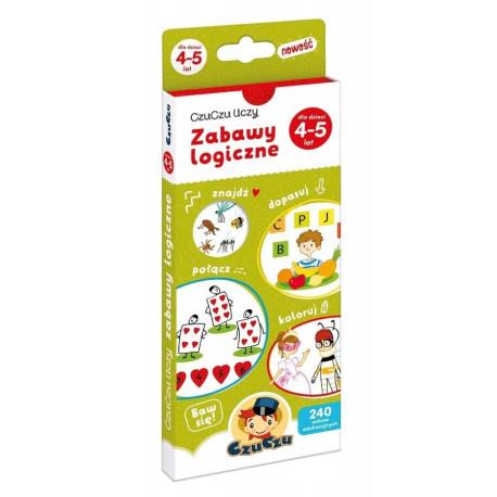 CzuCzu Uczy Zabawy logiczne dla dzieci od 4-5 lat