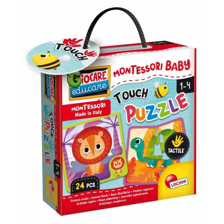 Montessori Baby - Dotykowe puzzle