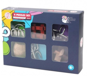 Zestaw 6 łamigłówek mix ALBI