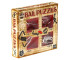 Łamigłówki metalowe 4 szt Ball Puzzles czerwony G3