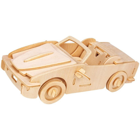 Łamigłówka drewniana Gepetto - Kabriolet G3