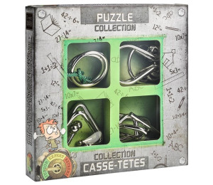 Łamigłówki metalowe 4 sztuki Junior G3