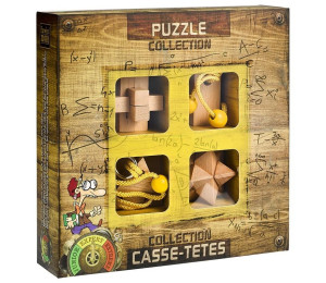 Łamigłówki drewniane 4 sztuki Expert G3