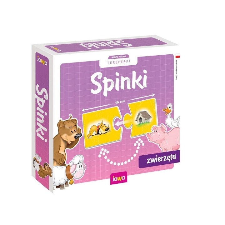 Spinki - Zwierzęta JAWA