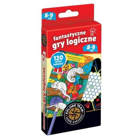 Xplore Team Fantastyczne gry logiczne 8-9 lat