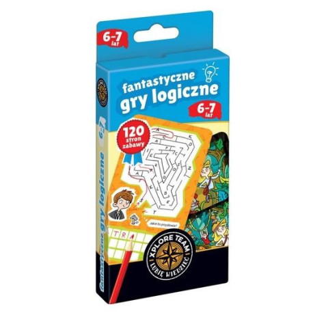 Xplore Team Fantastyczne gry logiczne 6-7 lat