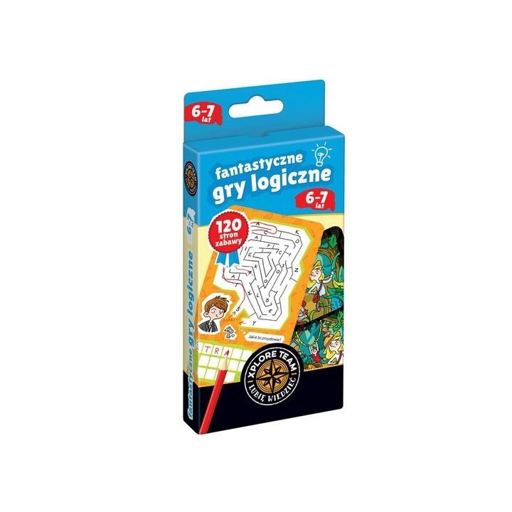 Xplore Team Fantastyczne gry logiczne 6-7 lat