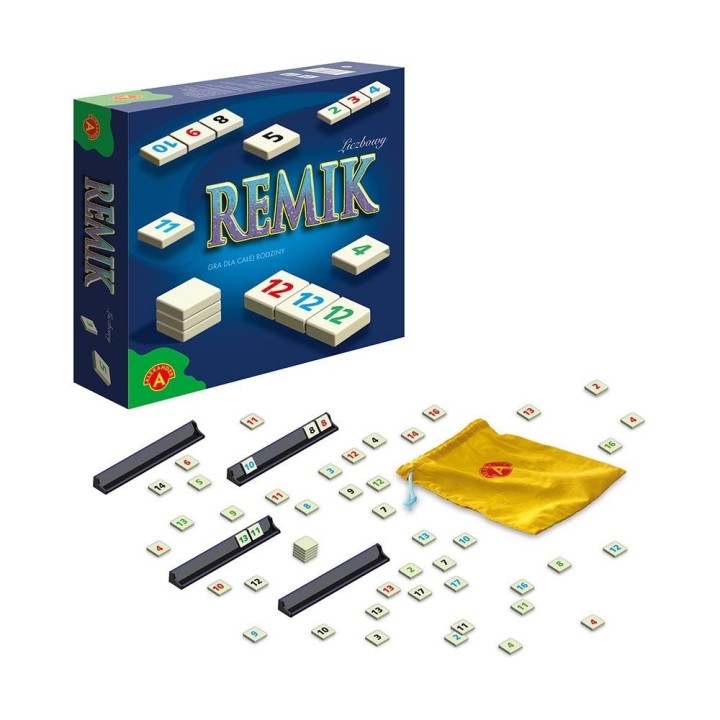 Remik liczbowy delux ALEX