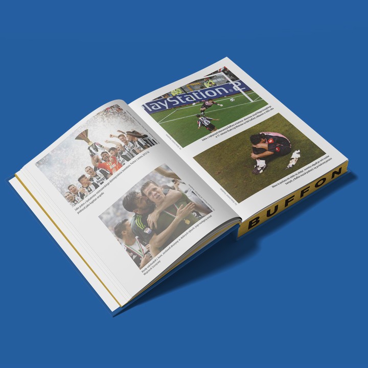  Gianluigi Buffon (barwione brzegi) (książka + kubek 330ml Buffon + plakat gratis)