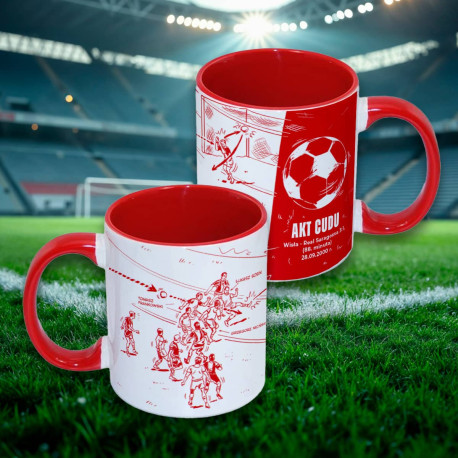 SQN Orginals: Kubek (330 ml) Akt Cudu mecz Wisła Real Saragossa