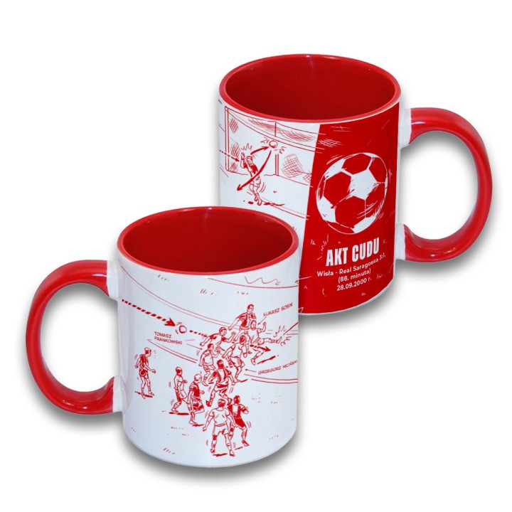 SQN Orginals: Kubek (330 ml) Akt Cudu mecz Wisła Real Saragossa